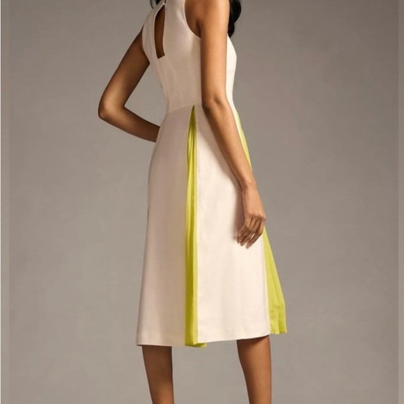 Anthropologie Maeve Sleeveless Pleated Dress, NWT - Picture 5 of 9